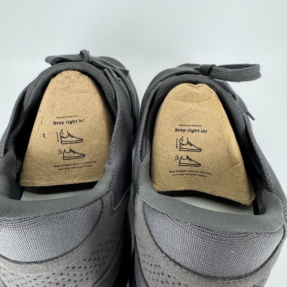 Kizik Lima Unisex Hands-Free Breathable Knit Sneakers Graphite Gray Size 10.5 main image 11